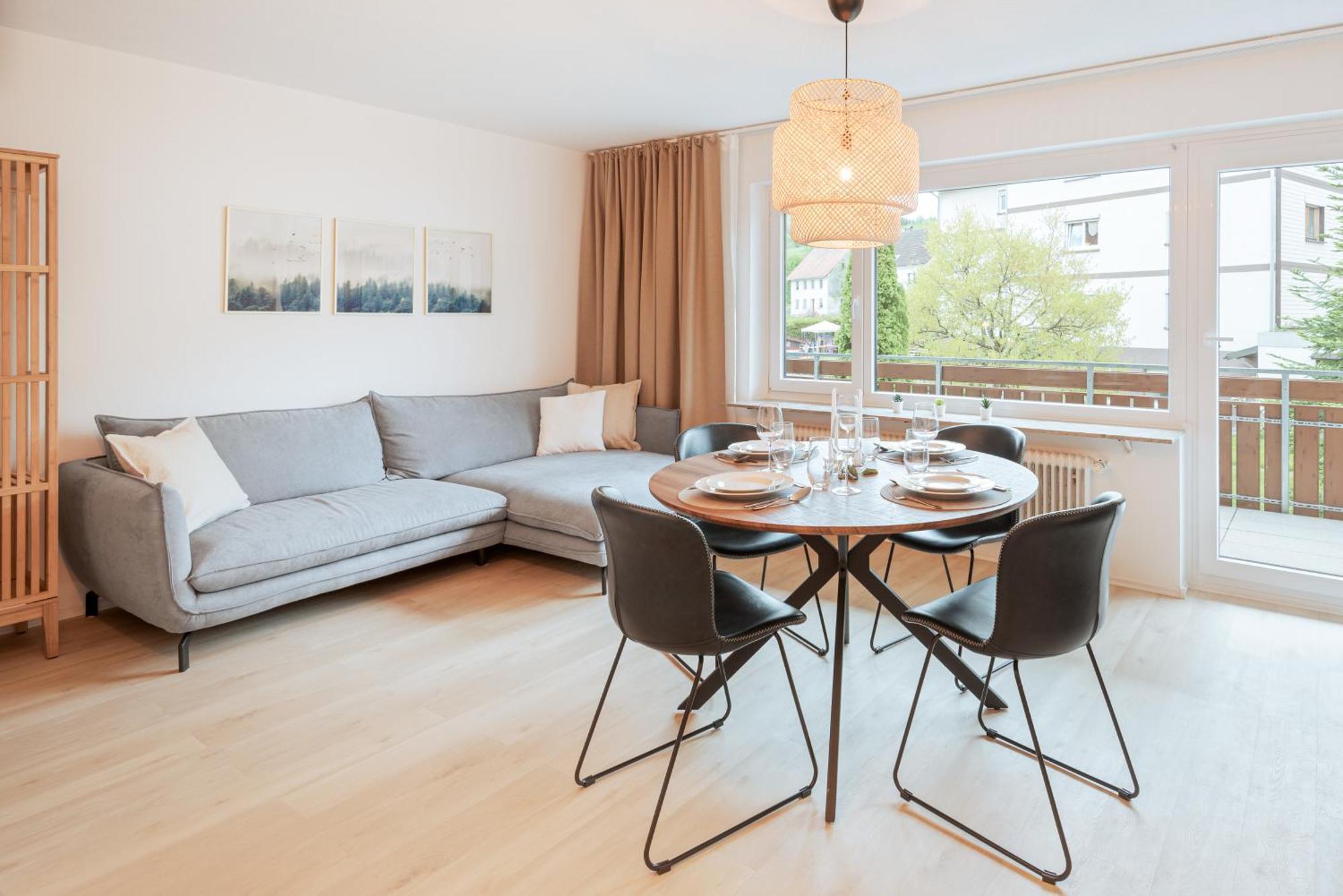 Ferienwohnung Sonnenglueck Mit Grosszuegigem Suedbalkon Ленцкирх Екстериор снимка